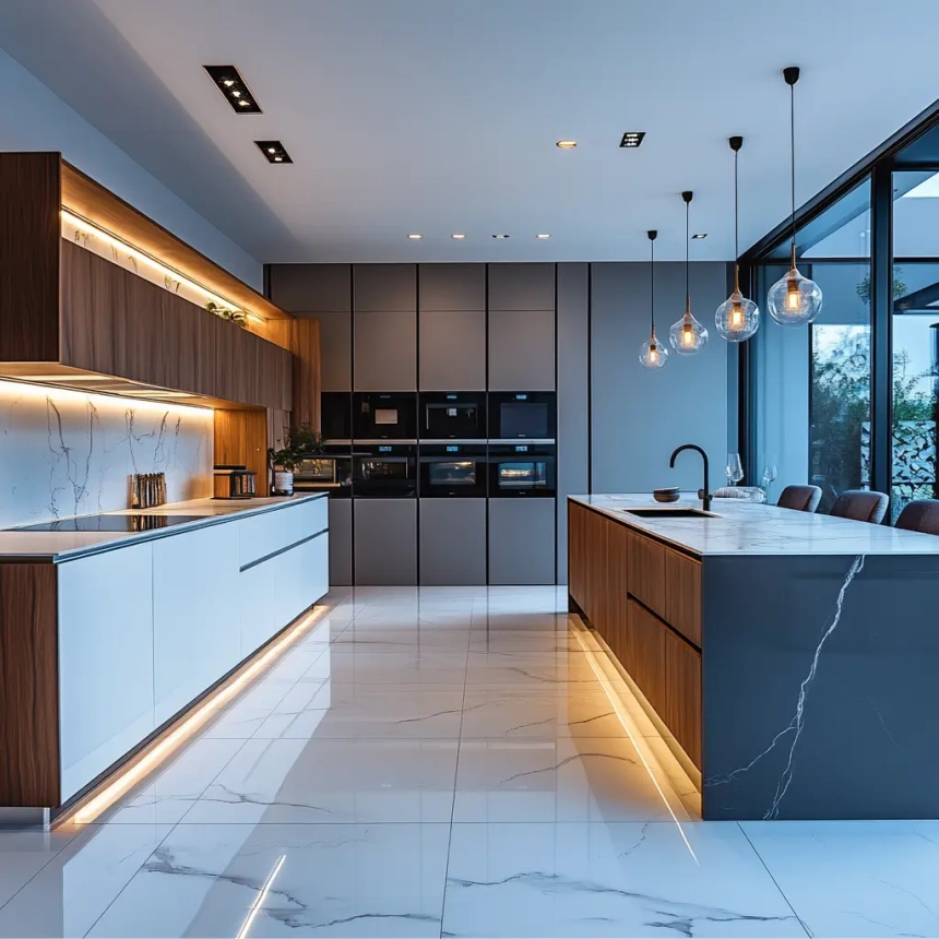 Kitchen remodeling by experienced contractors in Aurora IL, enhancing style and functionality.