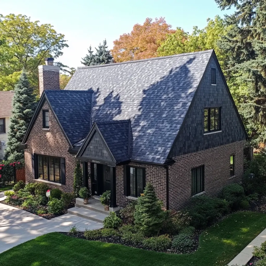 Well-maintained home showcasing a durable roof installed by a reliable roofing company in Aurora, IL.