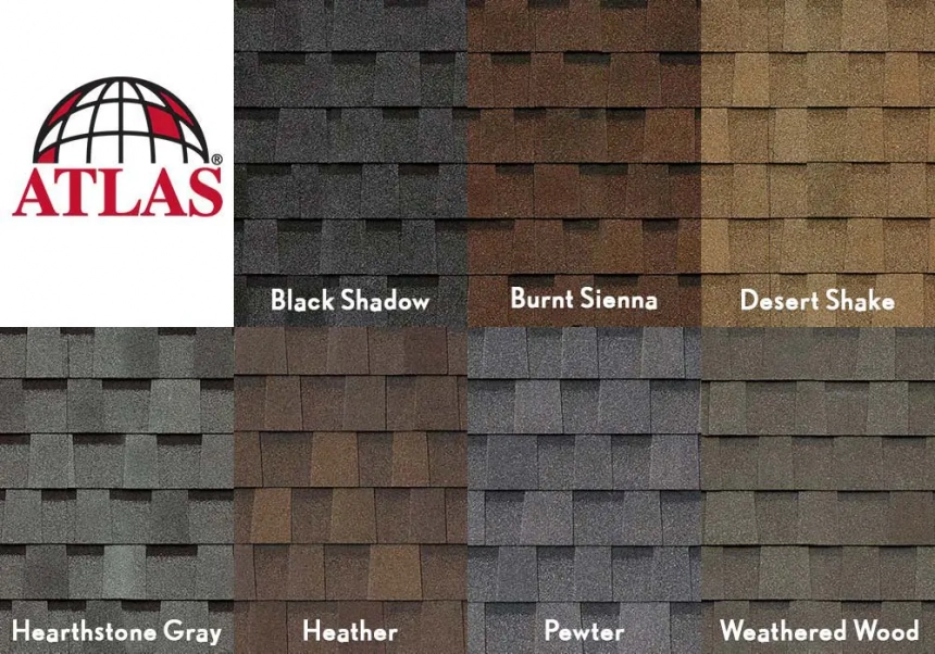Atlas Pinnacle Pristine shingles with Scotchgard Protector