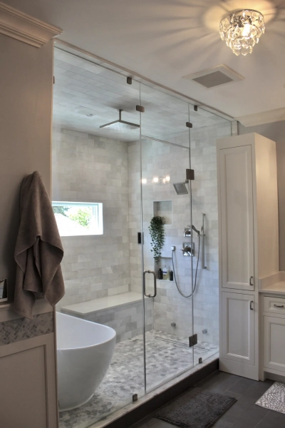 Luxury Master Bathroom Renovation Naperville, IL