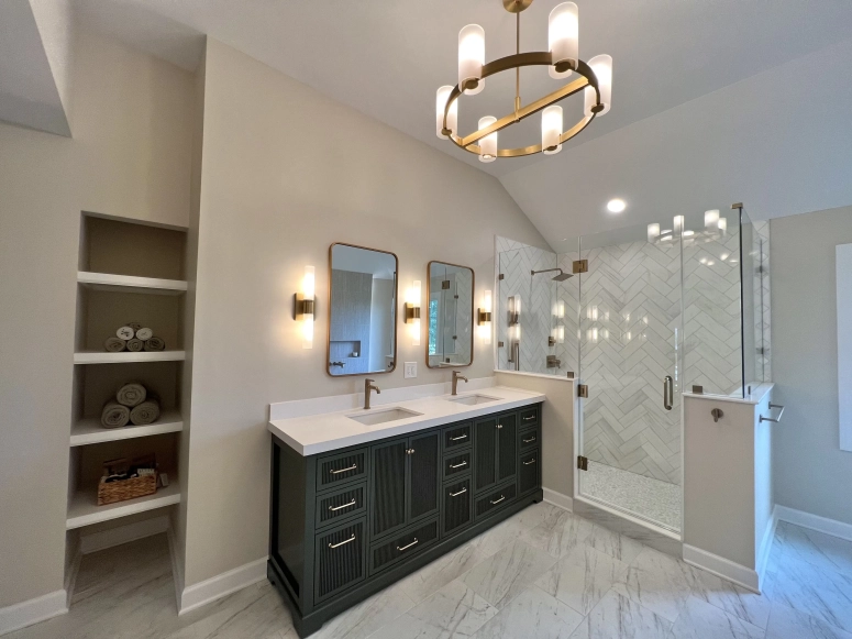 Lighting + Custom Storage - Naperville