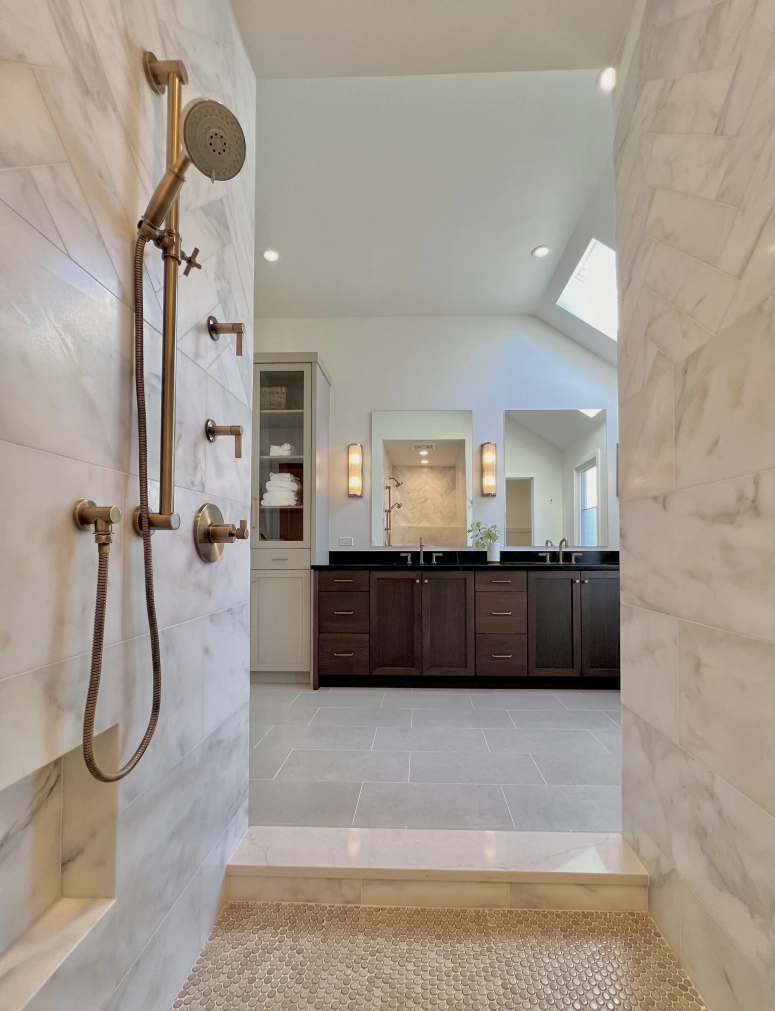 Dark Stained Cabinets - Naperville