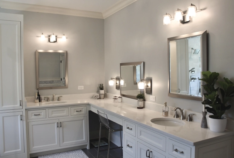 Deluxe Vanity + Double Sinks, Wheaton