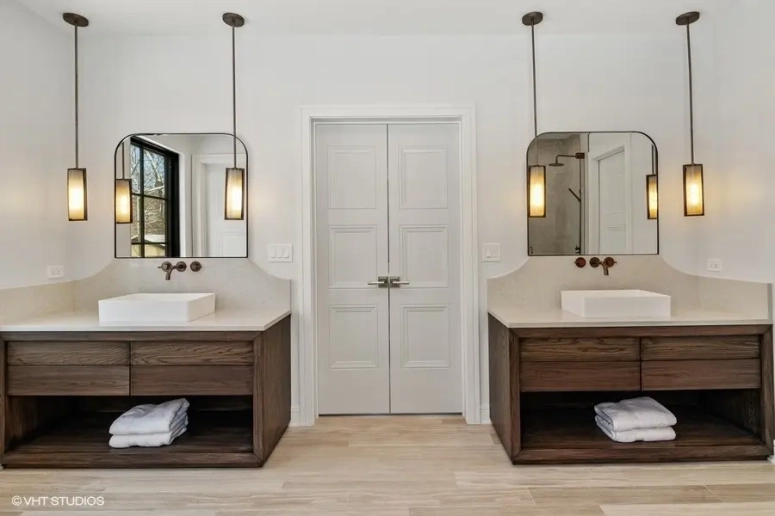 Split Double Sink Vanity