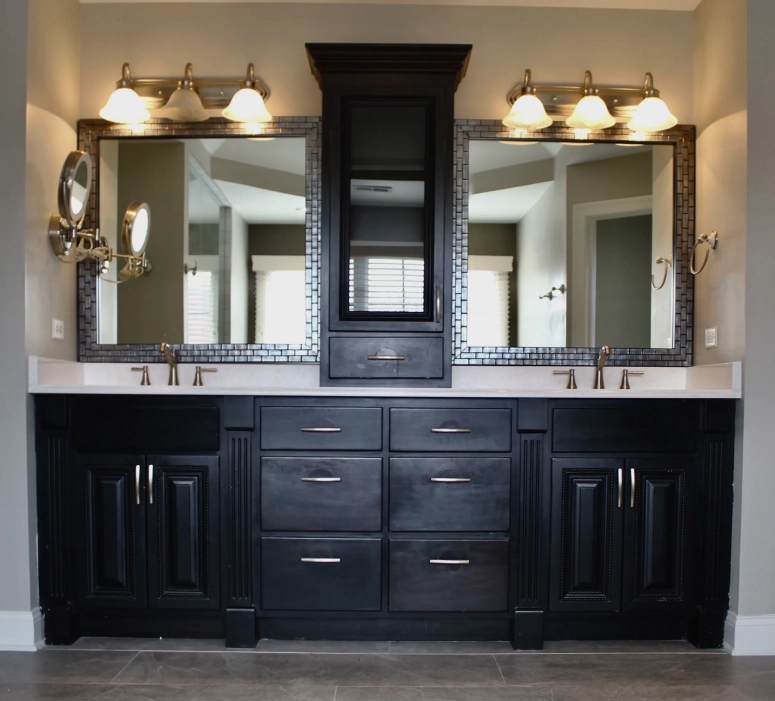 Custom Double Vanity Wheaton, IL