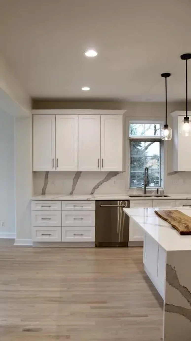 All-white Cabinetry - Wheaton